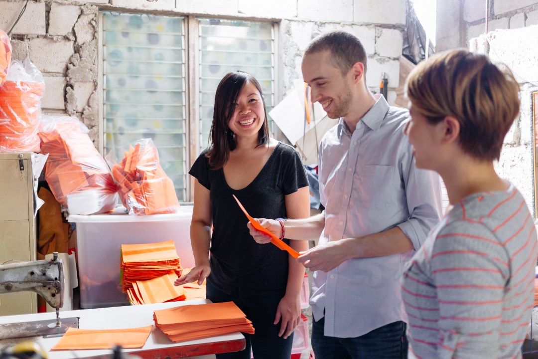 Jerome & Gelaine in Philippines Visiting Artisans